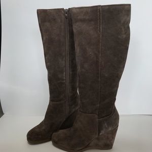 Nine West Wedge Boots